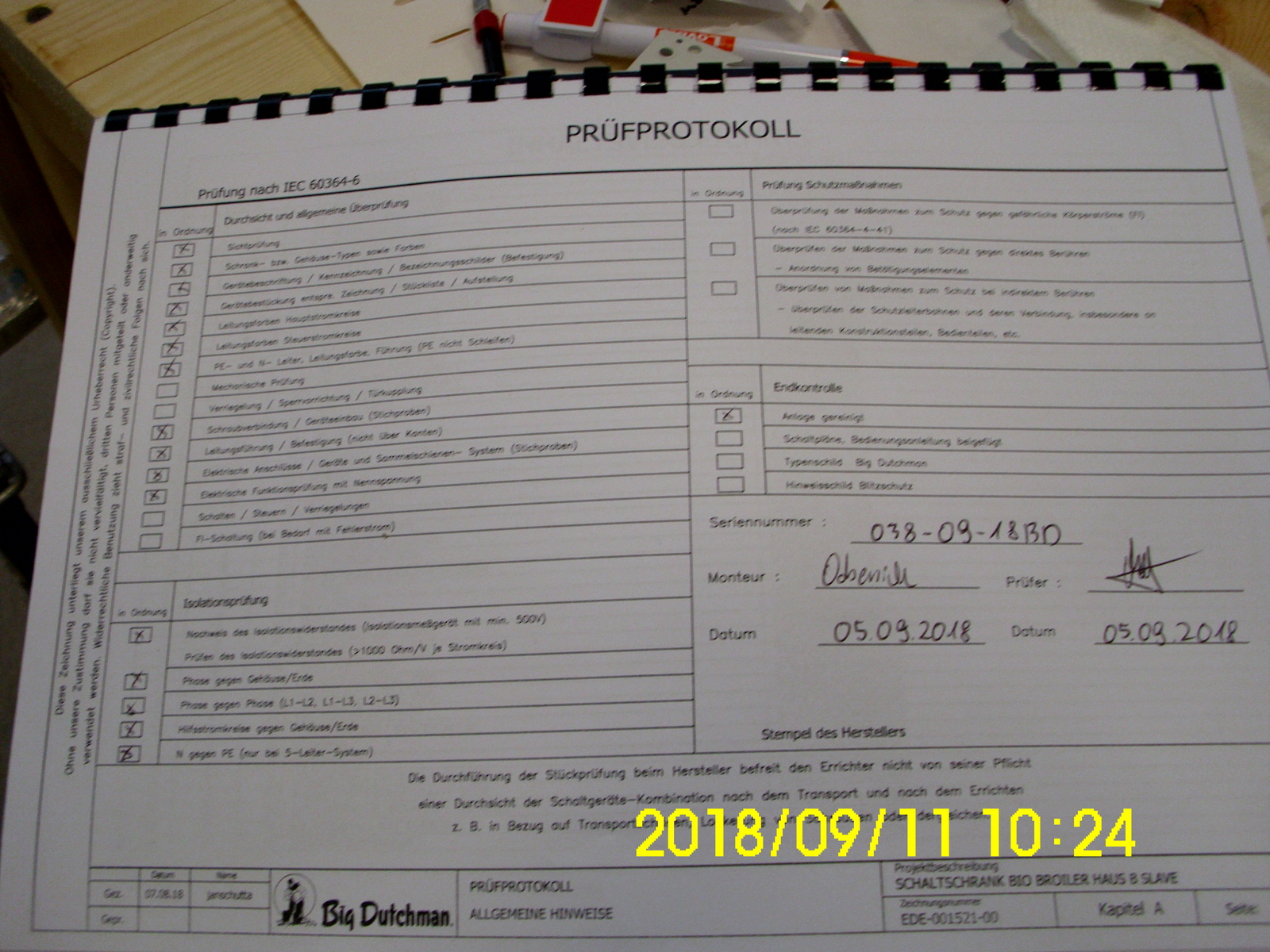 Control panel Broiler house slave for farm Ganslmaier